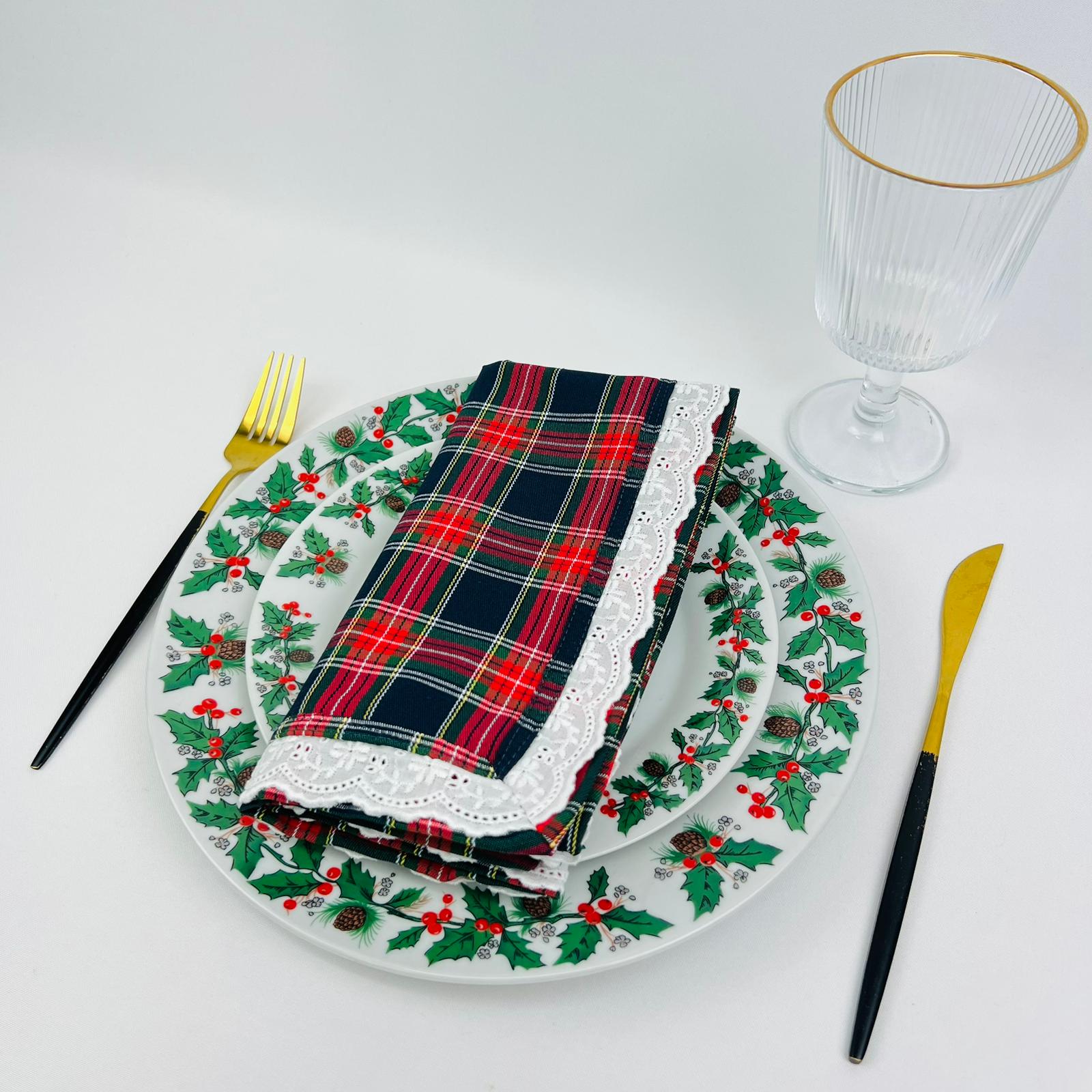 Guardanapo Xmas Chess Chic