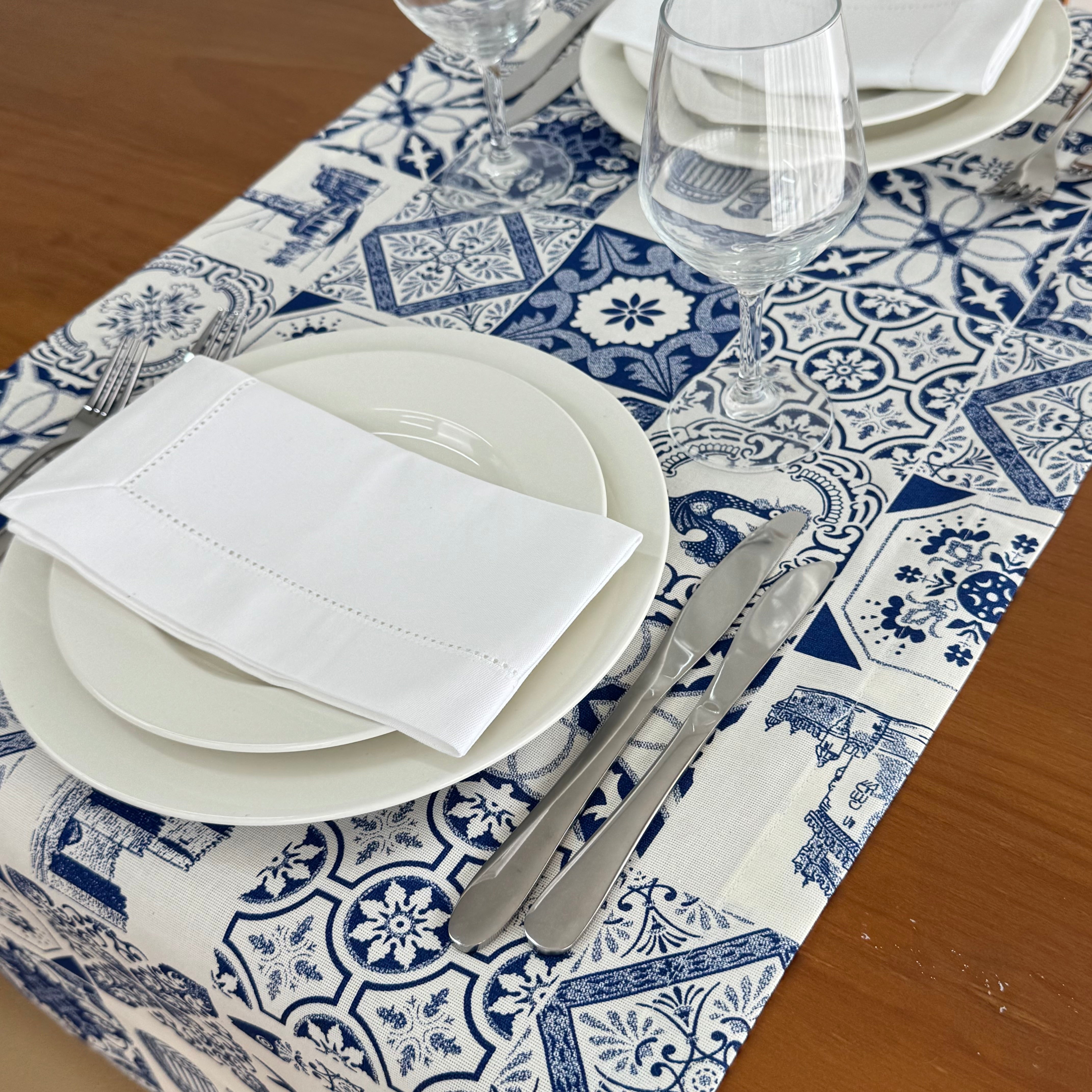 Caminho de Mesa Azulejos