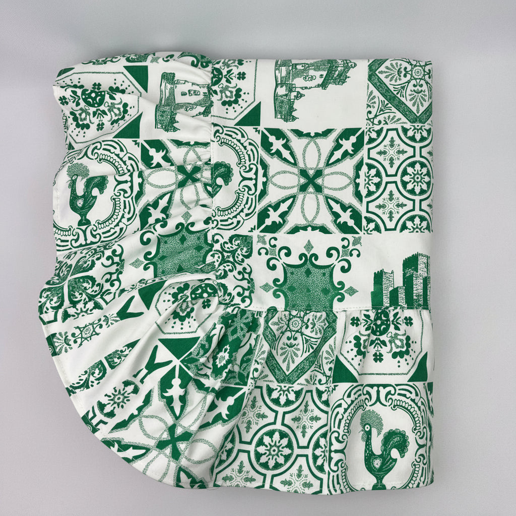 Toalha de Mesa Azulejo Folho