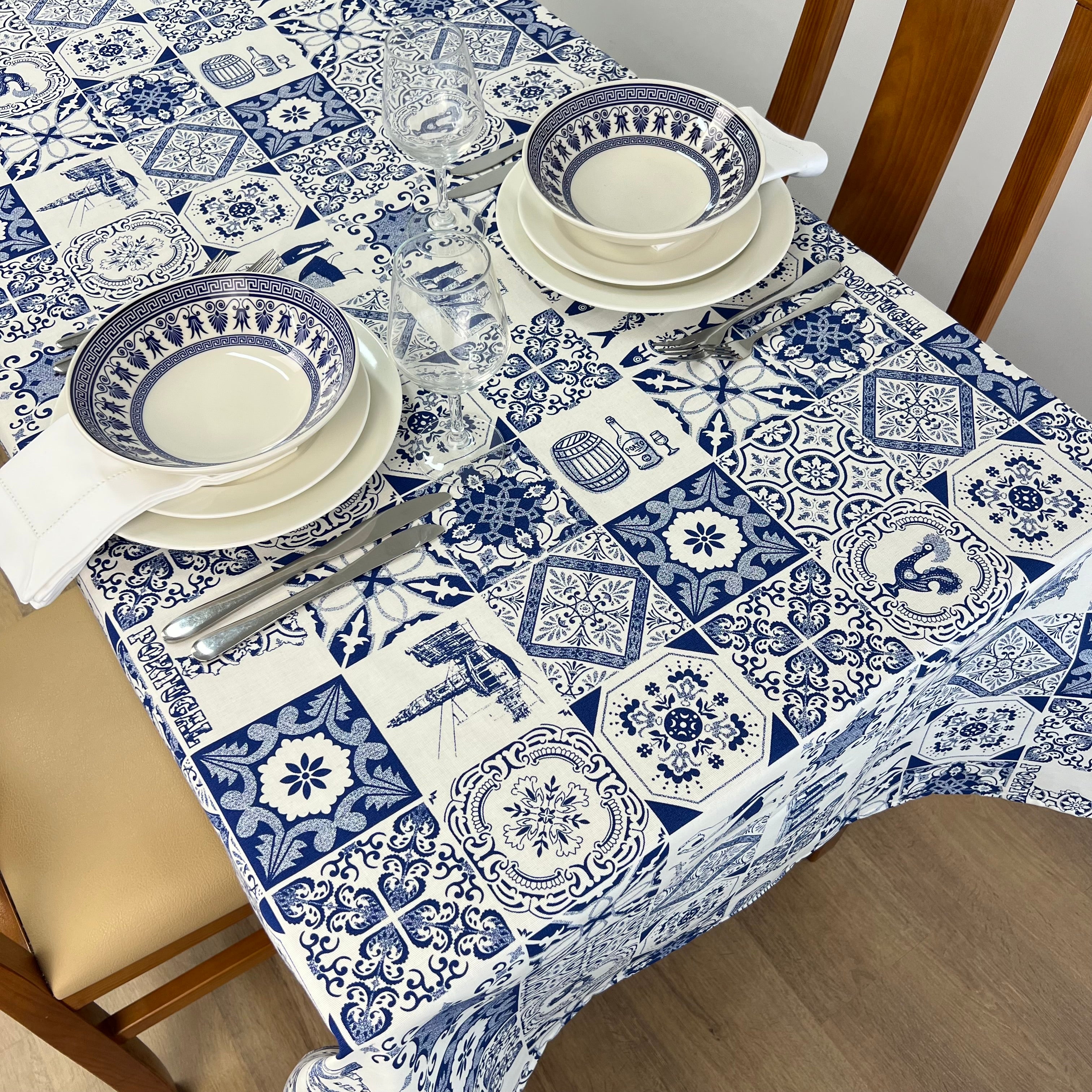 Toalha de Mesa Azulejos