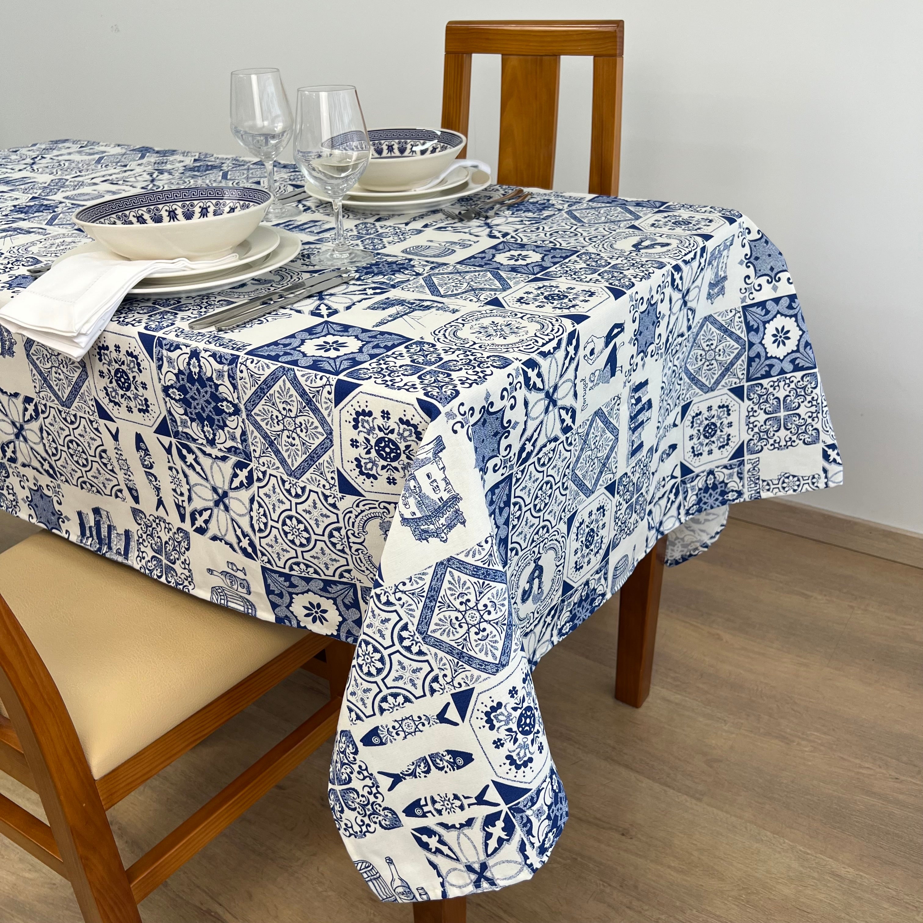 Toalha de Mesa Azulejos