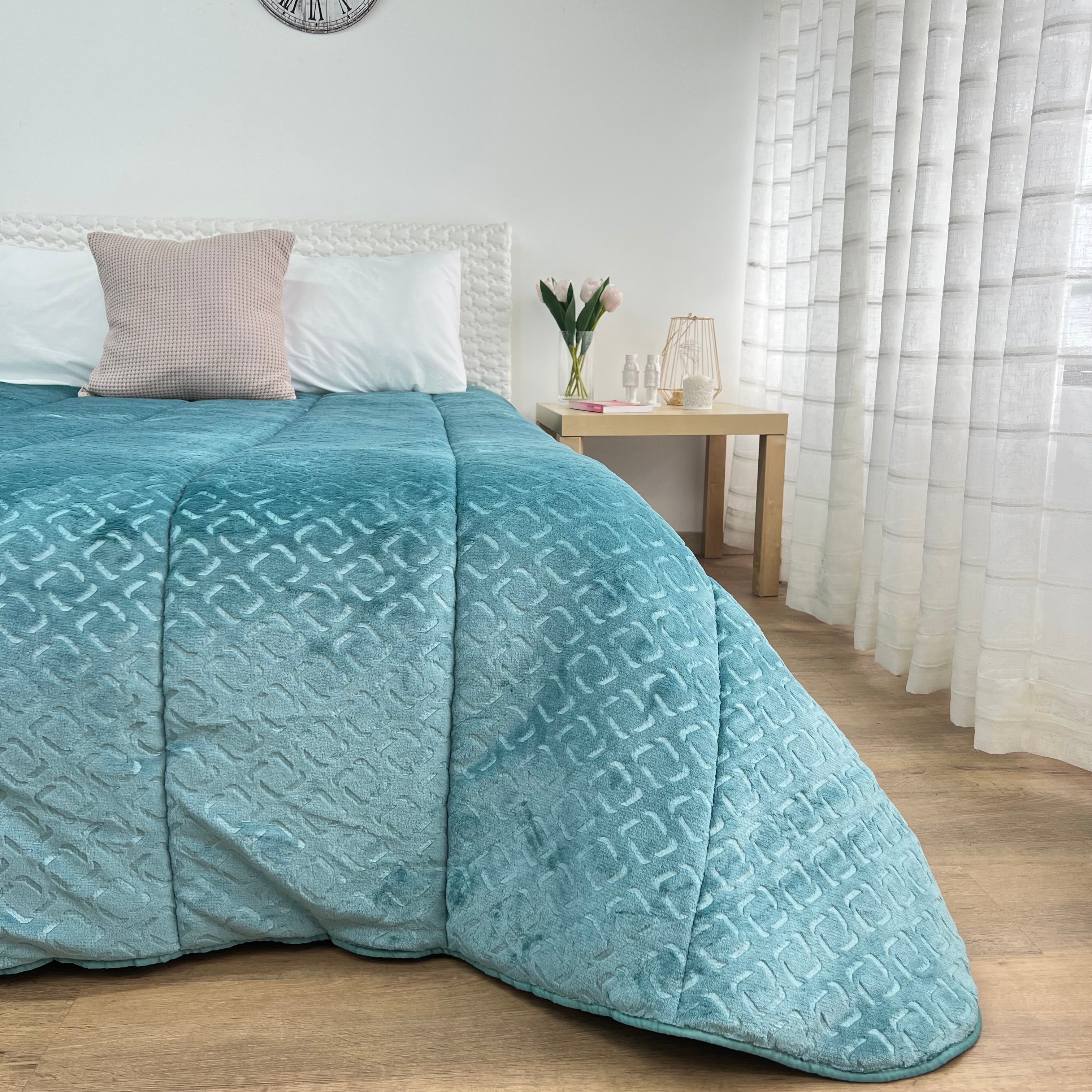 Edredão Pêlo Borrego Squares