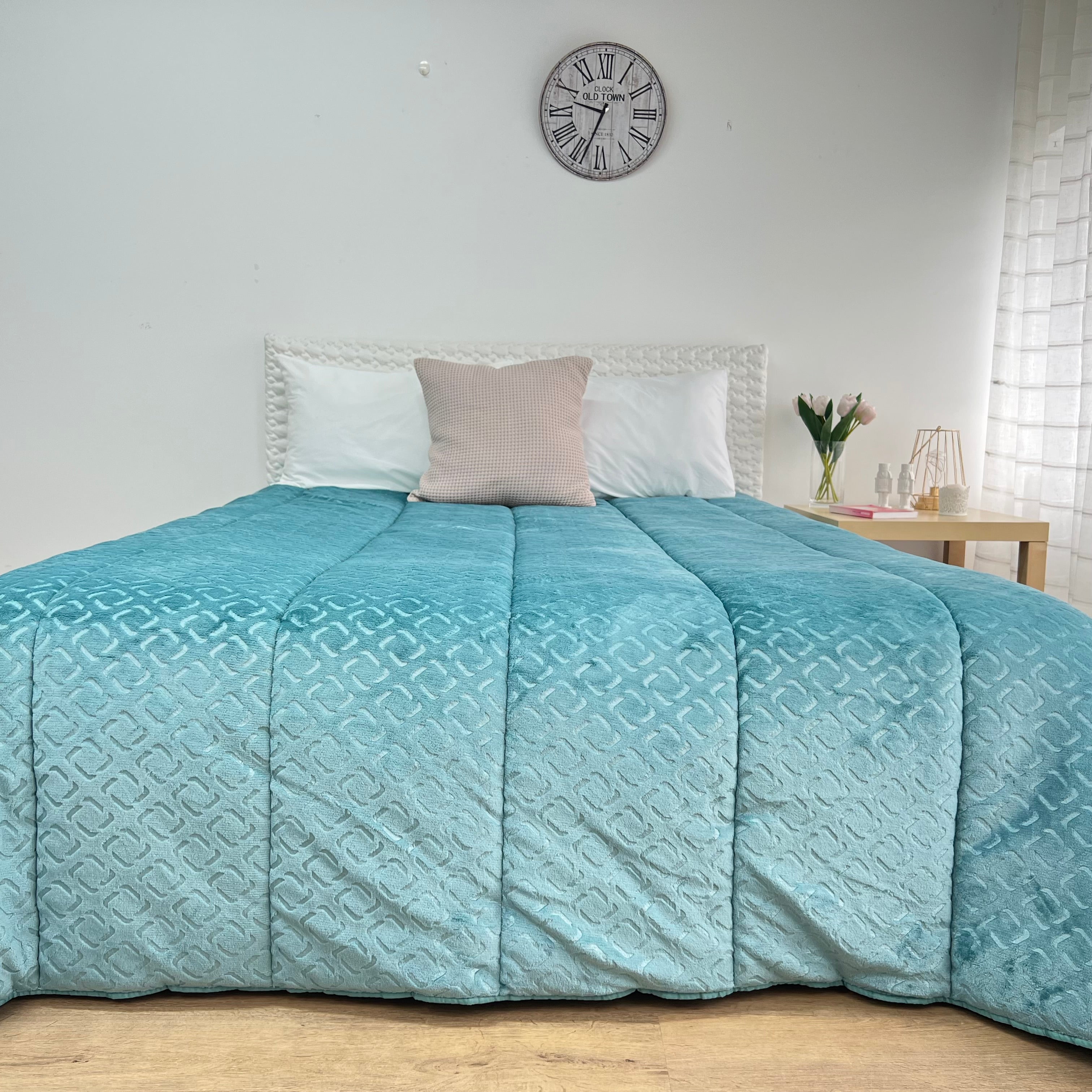 Edredão Pêlo Borrego Squares