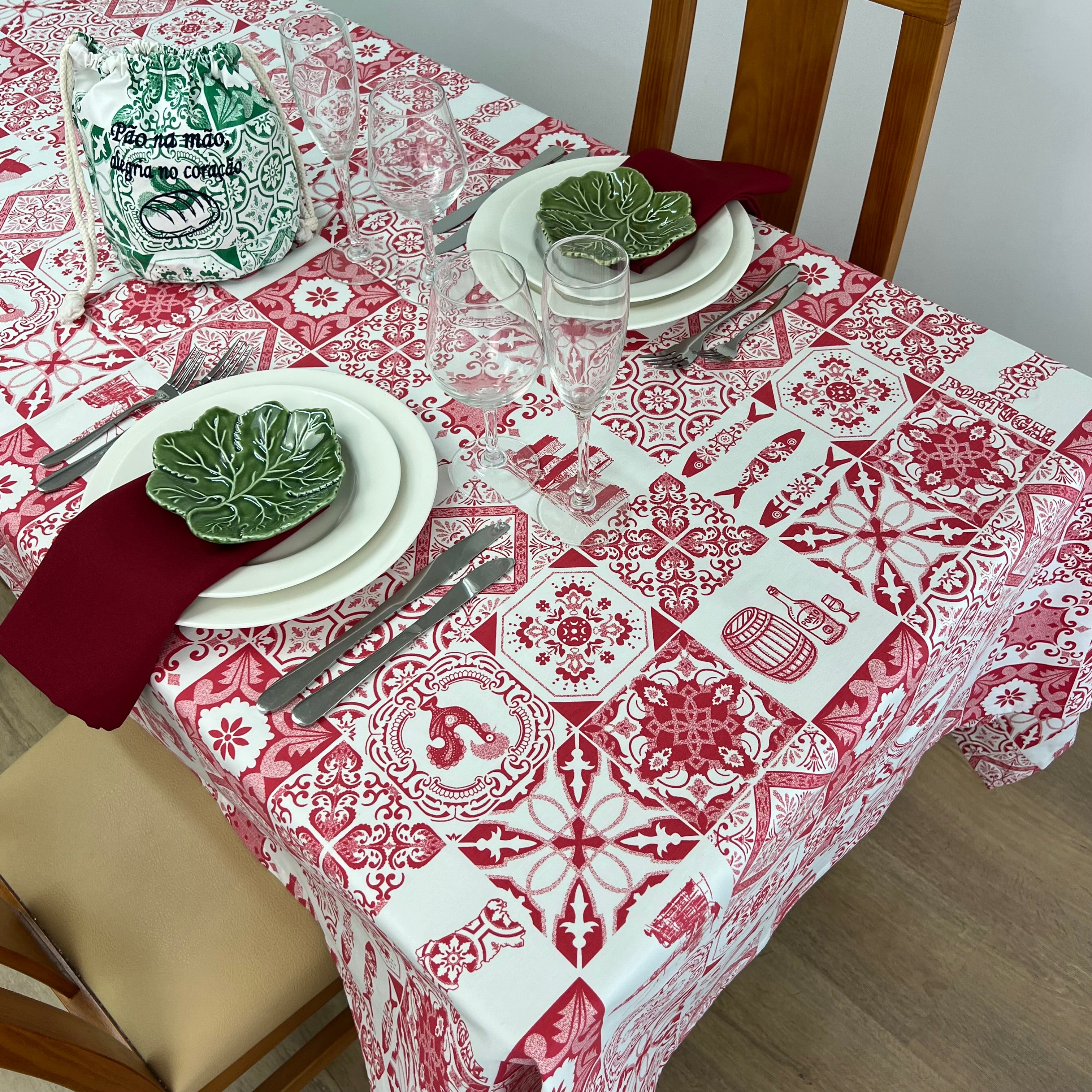 Toalha de Mesa Azulejos