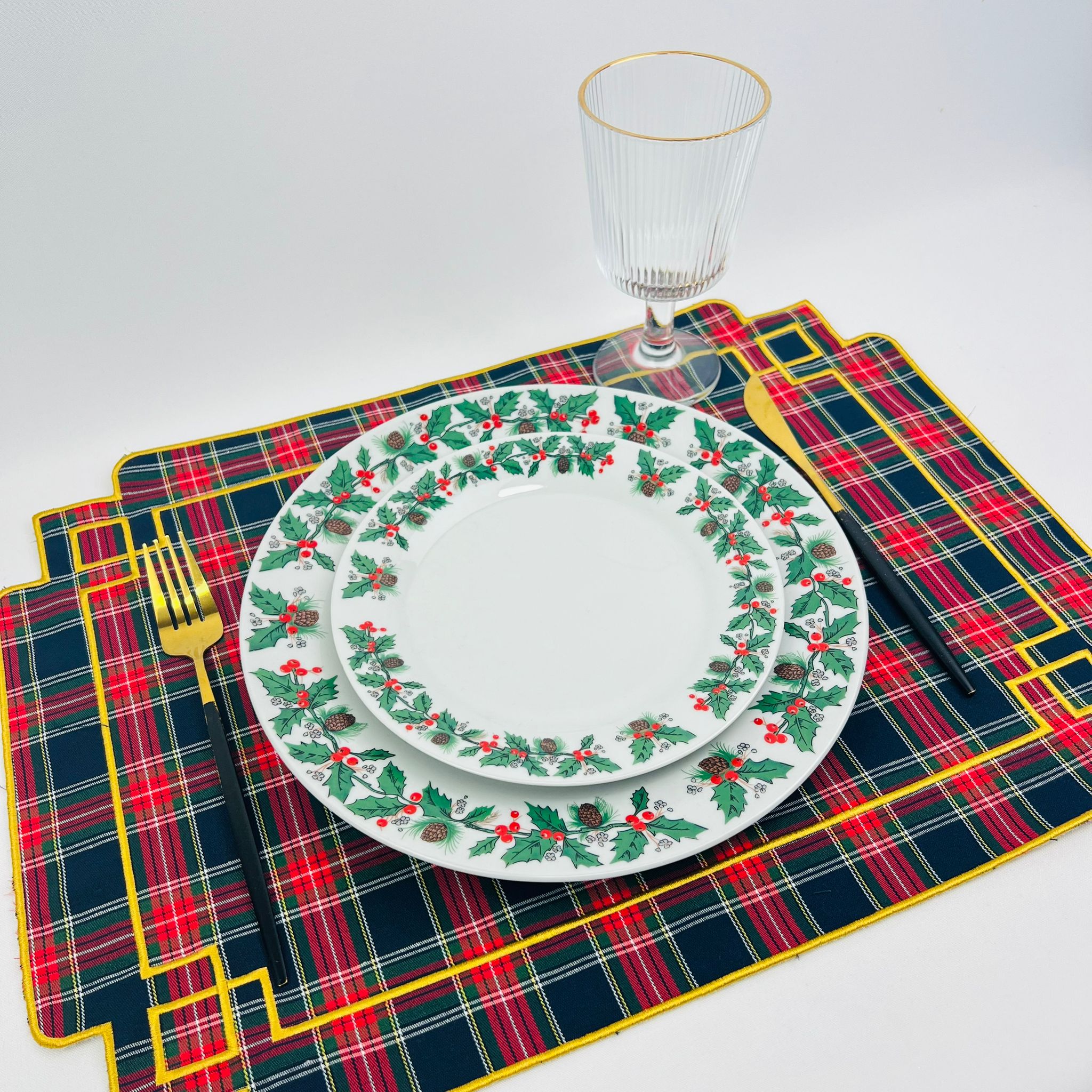 Individual Xmas Chess Gold