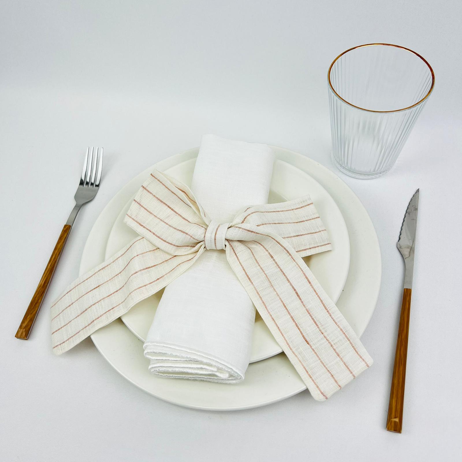 Porta Guardanapos Raya Linho