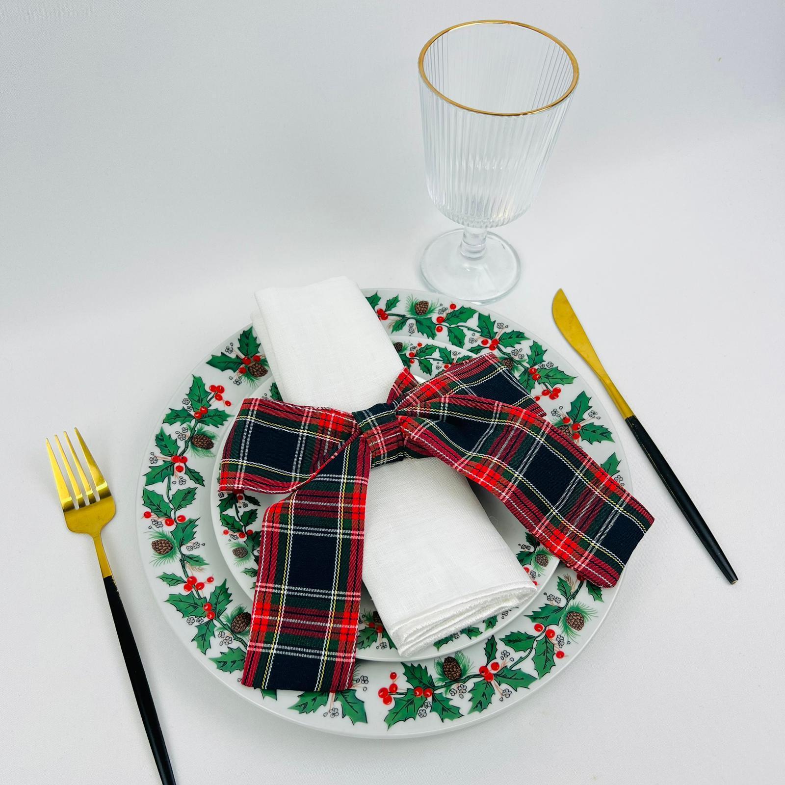 Porta Guardanapos Xmas Chess