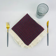 Guardanapo Santa Claus Renda