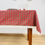 Toalha de Mesa Xmas Glamour Renda